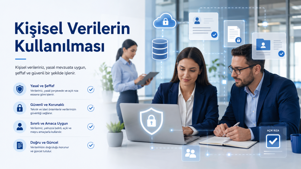 Kişisel Verilerin Kullanılması ve güvenli veri işleme süreci