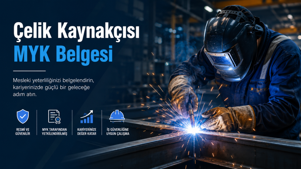 Çelik Kaynakçısı MYK Belgesi | MYK Kaynakçı Belgesi