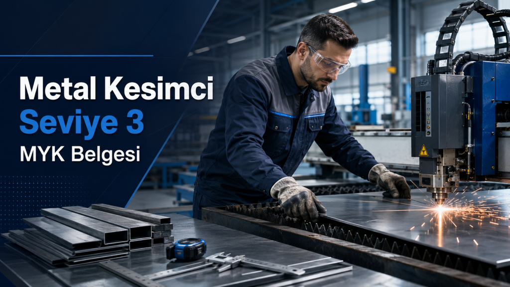 Metal Kesimci Seviye 3 MYK Belgesi sınav