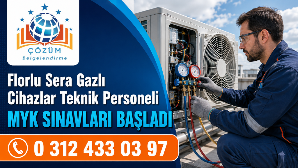 Florlu Sera Gazlı Cihazlar Teknik Personeli MYK Belgesi sınavları başladı