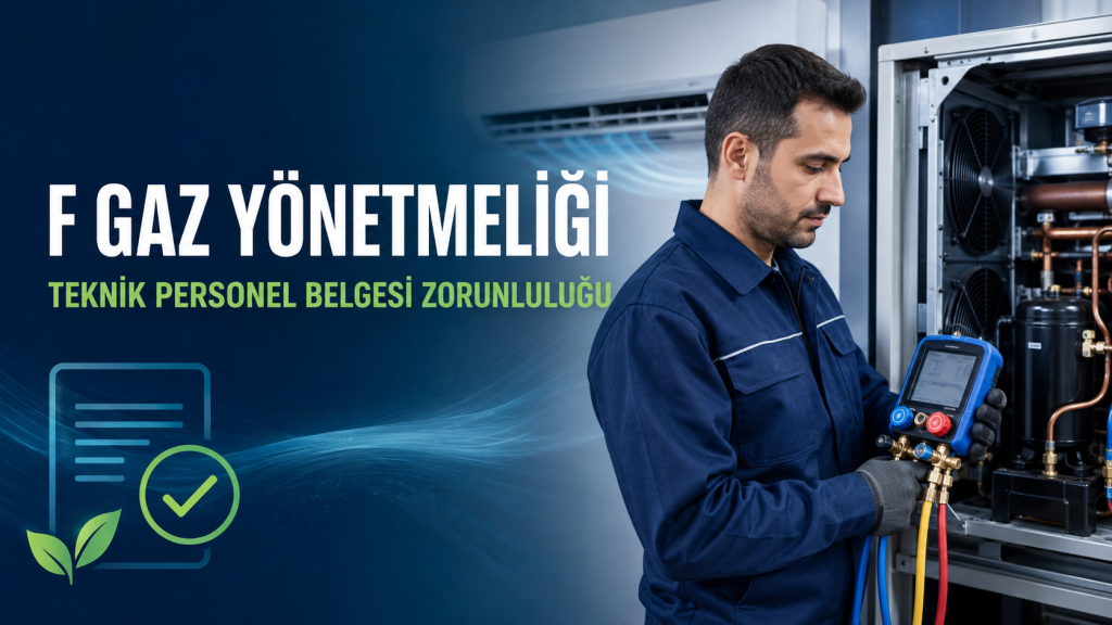 F Gaz Yönetmeliği Teknik Personel Belgesi Zorunluluğu